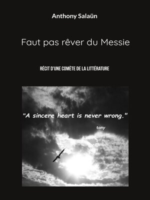 cover image of Faut pas rêver du Messie